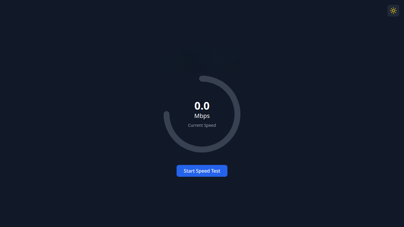 Speed Test